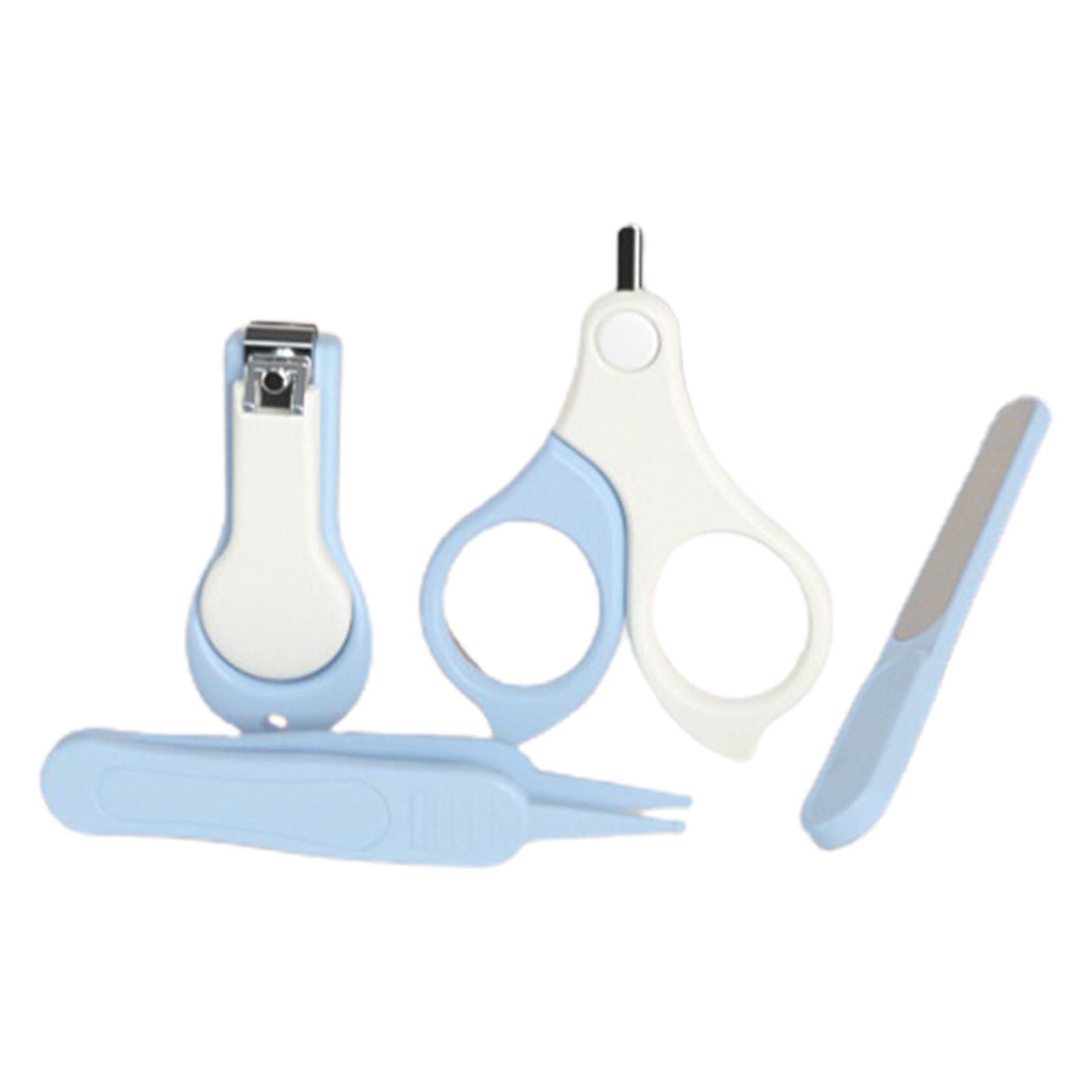 ViaGasaFamido Coupe-Ongles Bébé Électrique - 6 Têtes De Polissage LED - Silencieux Et Sécuritaire