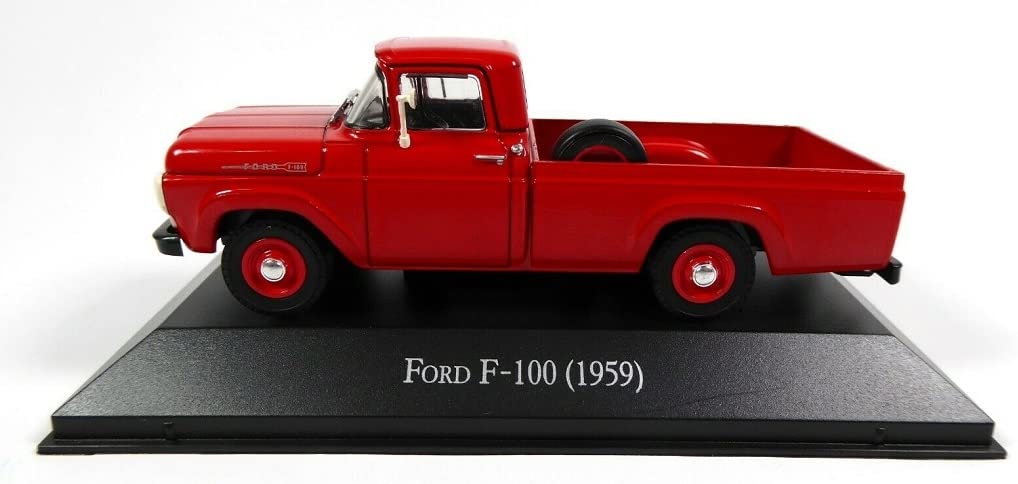 Ixo - MAGARG42 - Ford F-100 Pick-Up 1959 Red Sold in Blister Packaging - 1:43 Scale