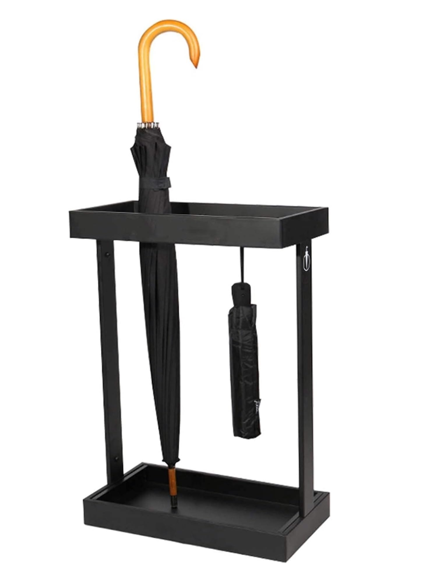 HYLYGFH Metal Umbrella Stand Holder for Corridor Entrance Hotel Lobby Durable and Stylish Rain Umbrella Bucket
