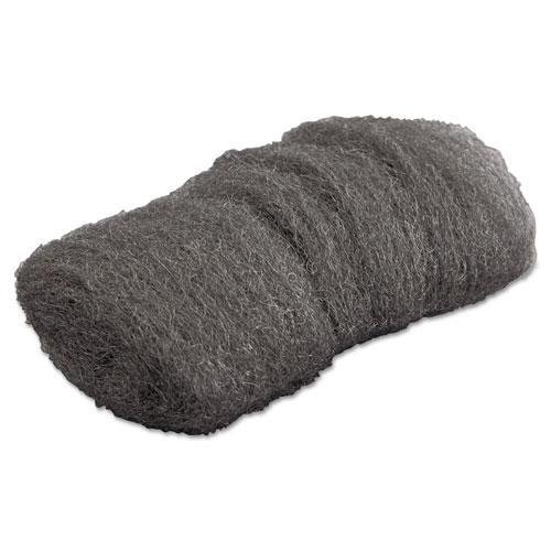 GMA 117001 Industrial-Quality Steel Wool Hand Pad, #000 Extra Fine, 16/Pack, 192/Carton