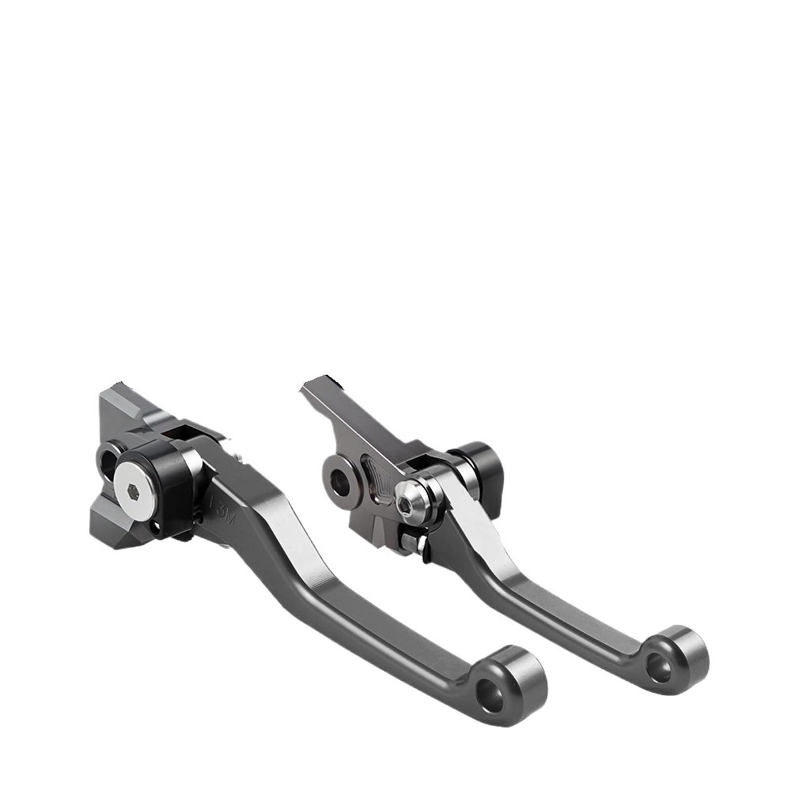 Onmaweyb Titanium Brake Clutch Lever Bike Fit For 2014-2023 Exc 300 Exc250 Excf 350 450 Sx 125 Sxf 250 Xcw Brake Clutch Lever Fit For Husq&Varna Te(Titanium)
