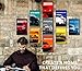 dazongweihan 9pcs Super Car Posters for Boys Room, Racing Car Wall Art for Men Guys, Sports Car Wall Decor, Race Cars Pictures Wall Decor for Bedroom Dorm Man Cave (Unframe,8x12inch) (T1)