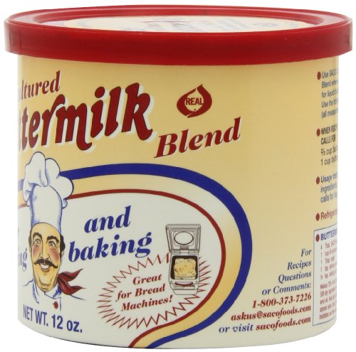 Saco Powdered Buttermilk, 12-Ounce Cans (Pack Of 6) #TOP1