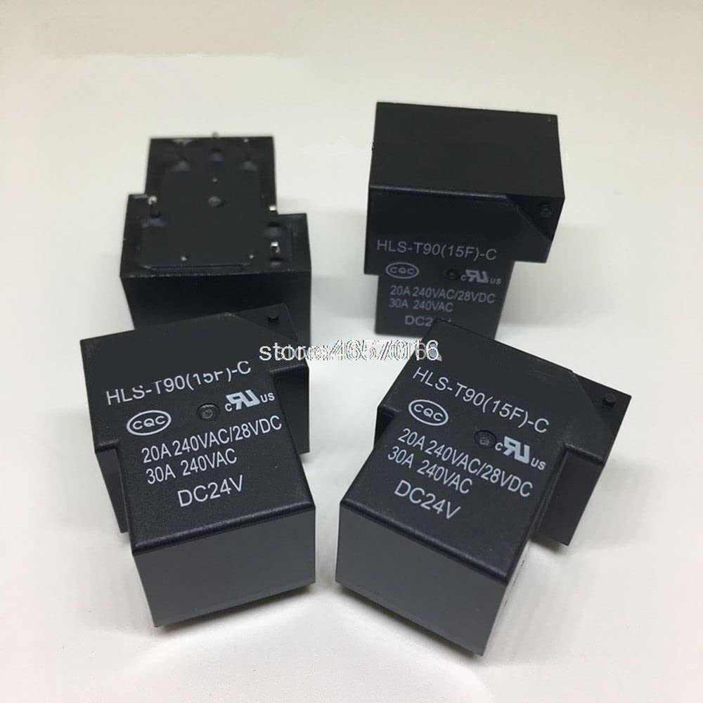 5pcs/Lot Relay HLS-T90 (15F) -A DC12V T90-1A-12V-4P