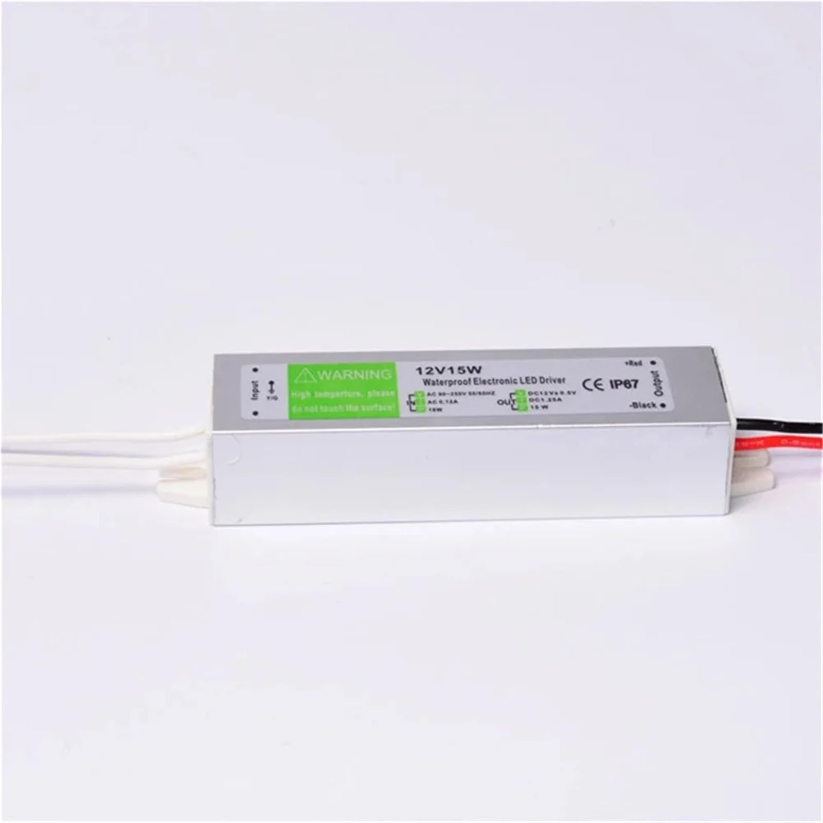 Transformador LED DC12V for iluminación de piscinas, iluminación exterior enterrada en césped, iluminación subacuática for plantas(12V 30W,DC24V)