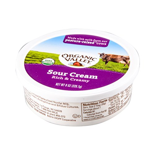 Organic Valley, Sour Cream Organic, 8 Ounce - Thumbnail 3