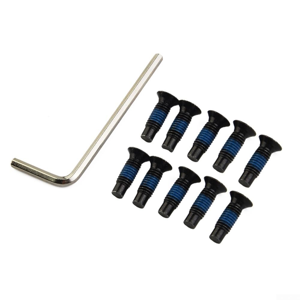 Kit de tornillos de montaje para scooter eléctrico Ninebot Max G30 ES1 ES2 ES4 F, pernos de acero inoxidable, 10 piezas