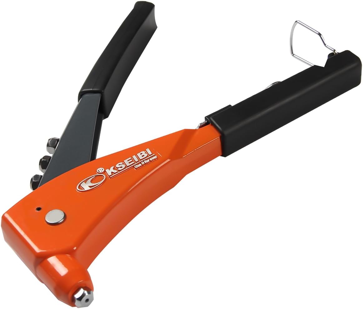 Amazon.com: KSEIBI 151025 Heavy-Duty Manual Hand Riveter, Adjustable 15 ...