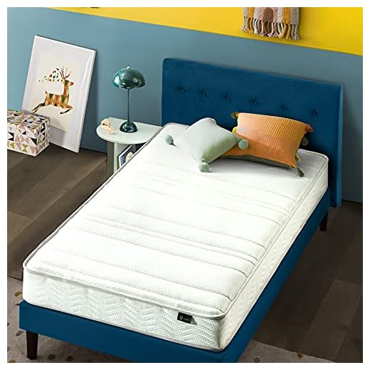 Zinus 6 Inch Foam and Spring Mattress / CertiPUR-US Certified Foams / Mattress-in-a-Box, Twin