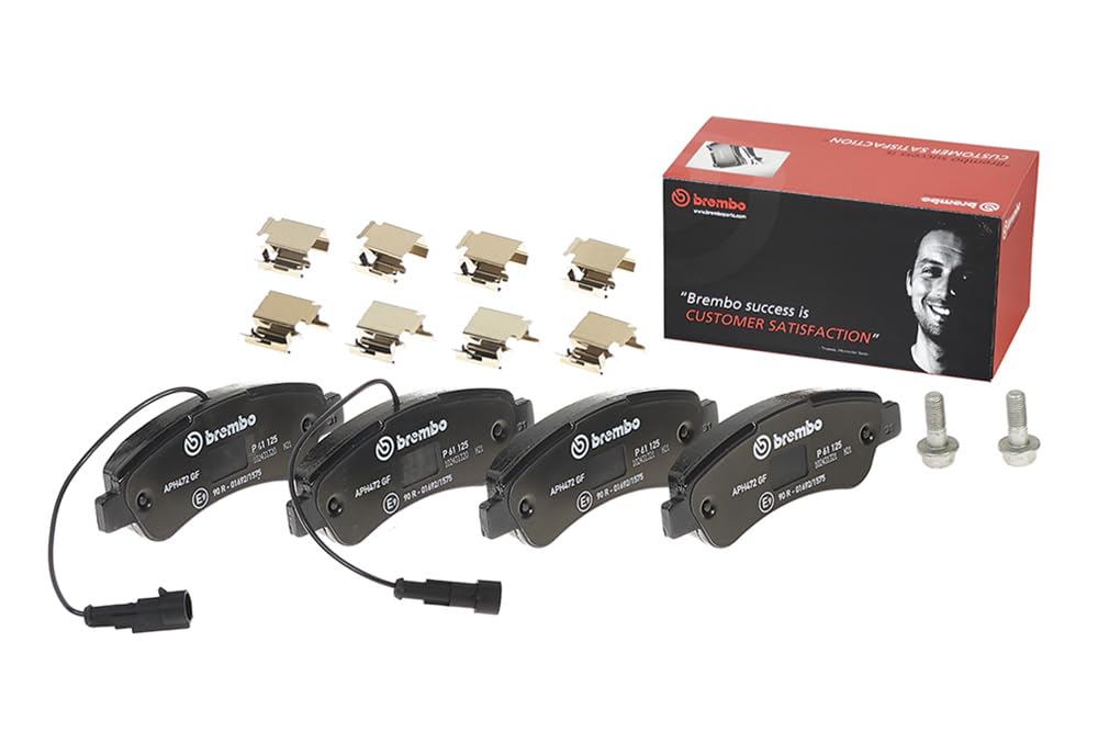 Brembo P 61 125 - Pastiglia Freno - Posteriore