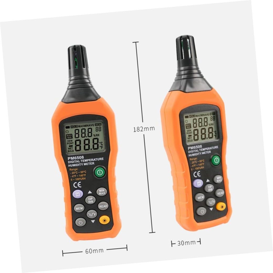 Thermomètre-hygromètre Pm6508 Numérique de Température et Humidité