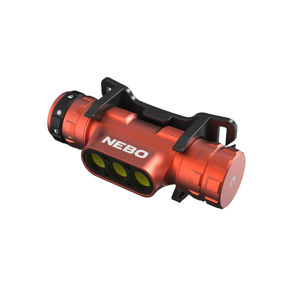 NEBO Master Series HL1000 - Linterna Frontal Recargable - Accesorios para Camping y Senderismo - Correr y Deportes al Aire Libre
