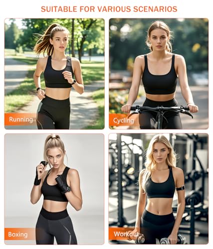 Sports Bras for Women, Criss-Cross Back, Adjustable Wire-Free Medium Support Workout Bra with Removable Cups2