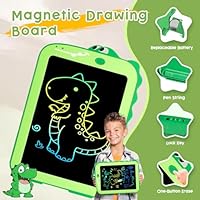 Teriph Toddlers Toys Kid Toys Gift, LCD Writing Tablet for Kids, Educational Drawing Board, Doodle Pad Dinosaur Toys for Boys Unicorn Gift for Girls Christmas Xmas Holiday Birthday Party Gift - Image 5