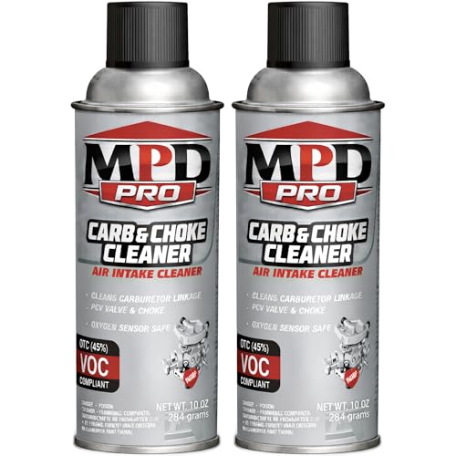 MPD Pro Carburetor & Choke Cleaner Spray (2 Pack)