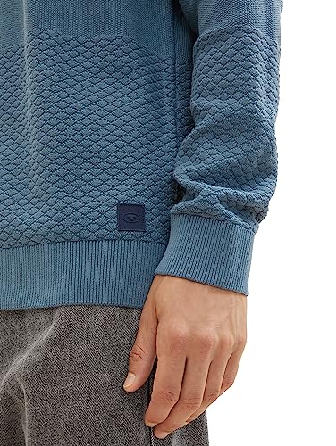 Pull-Over Homme TOM TAILOR 10444720 en maille fine confortable - 3