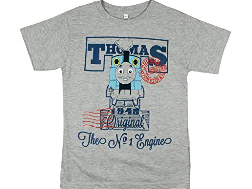 Thomas und seine Freunde - T-Shirt - Garçon - Gris - Medium