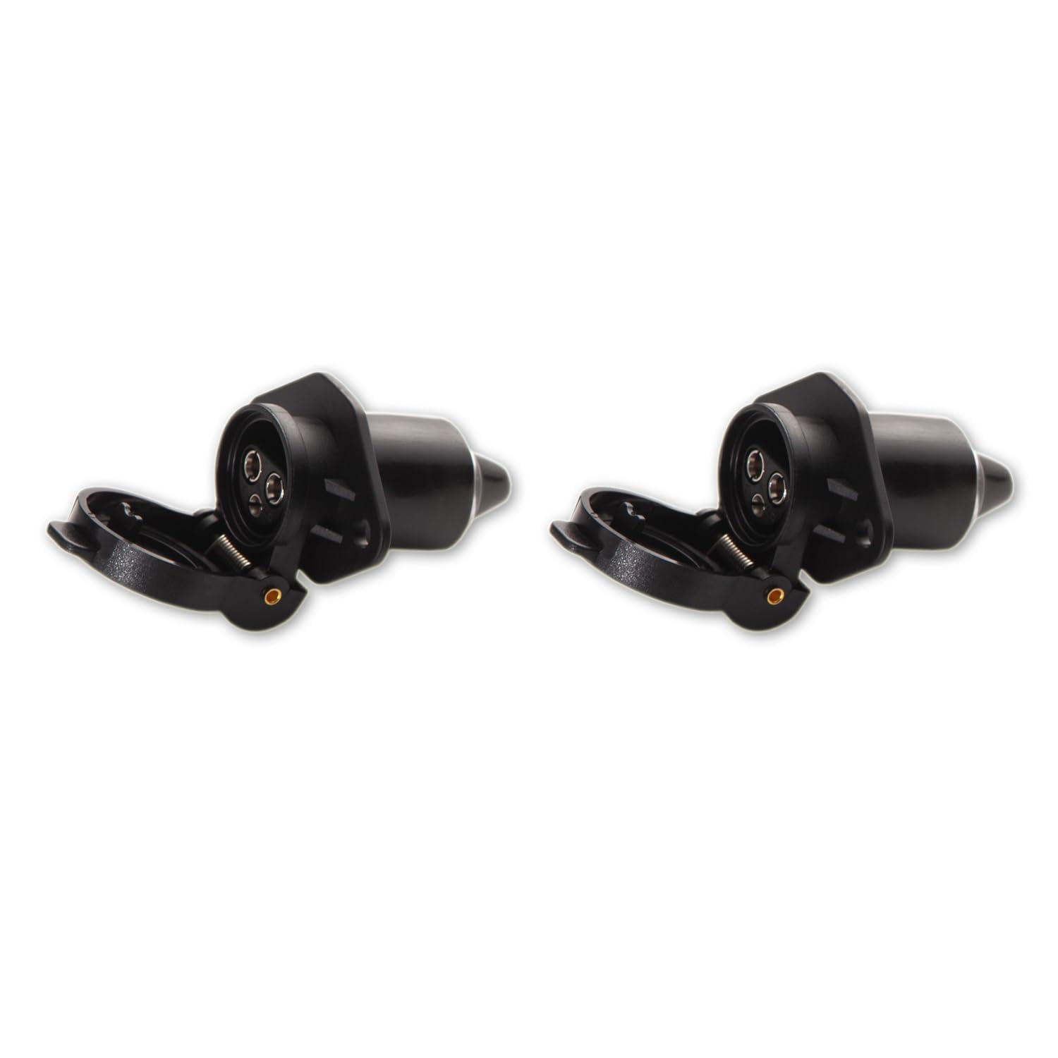 Enchufe y Enchufe de Remolque de 3 Pines 12V DIN 9680 Conector 3 Pines para Tractor Remolque Vehículos Agrícolas - 2 Piezas — view 10