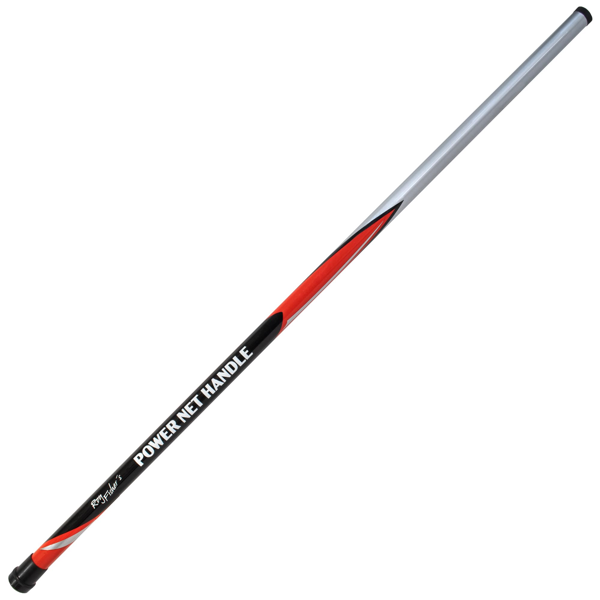 Roy Fishers Power Net Handle – Teleskop-Kescherstange aus Carbon-Composite – Rutschfester Griff – 2m, 3m oder 4m – Stabil & Leicht – Universal Gewinde – Für Forelle & Friedfisch