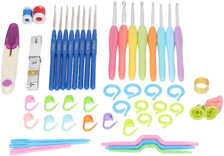 Crochet Hook Set Compact Design Hooks Knitting Supplies for Sewing