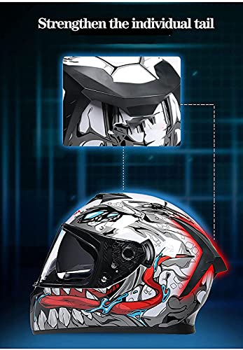 Casco Moto Nero Opaco Integrale Uomo Donna