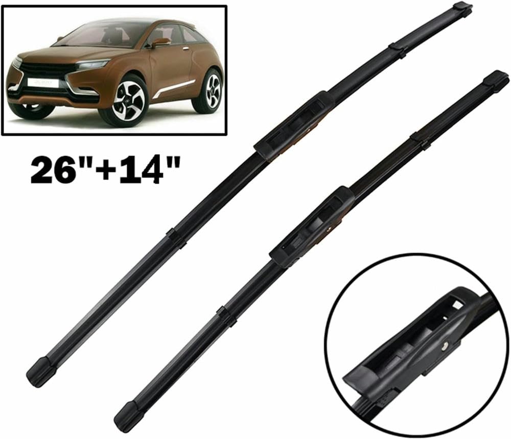 Escobillas limpiaparabrisas Delanteras JUWENFF para Lada Xray 2015-2020, limpiaparabrisas de Coche, limpiaparabrisas, ventanilla de Coche