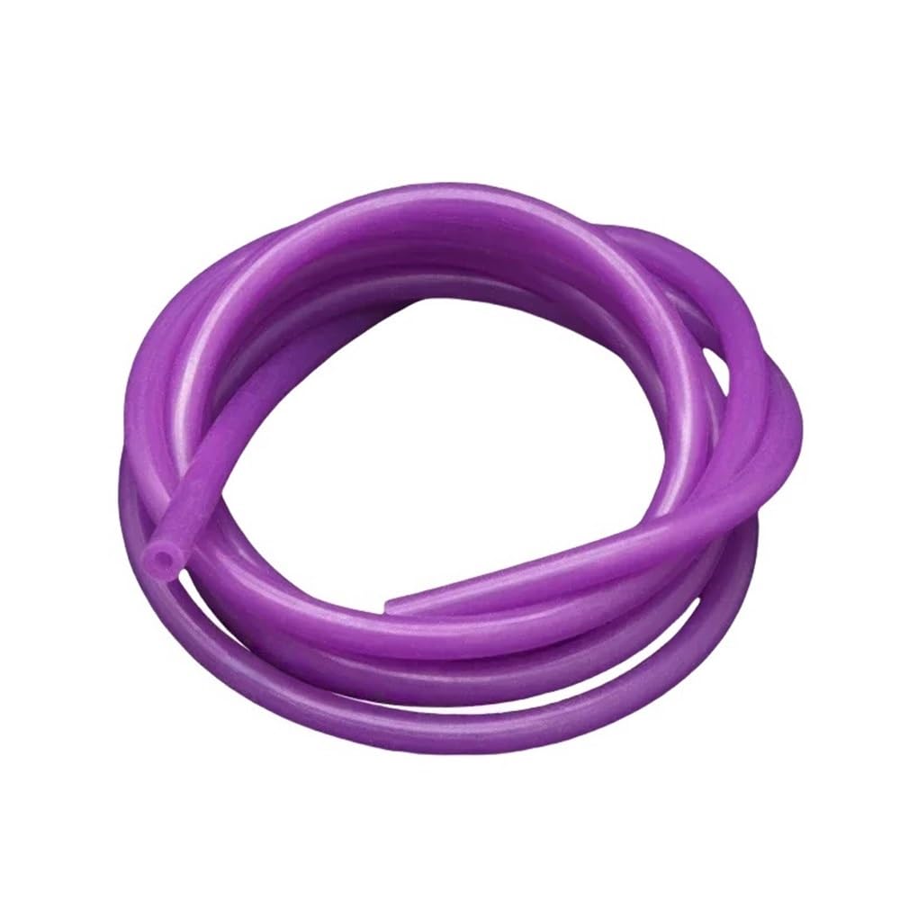 Gohapy Purple Rubber Strip 1 Piece Soft Flexible Rubber Plumbing Pipe 1Meter, Silicone Tube Od 10Mm 9Mm 8Mm 7Mm For Lab Equipment(,1Meter*8Mm*10Mm)