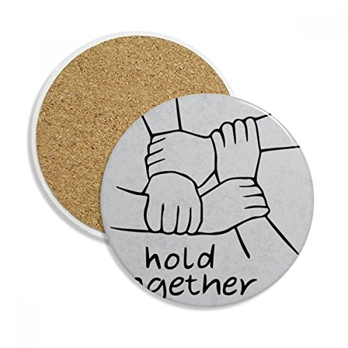 Coaster en céramique original multicolor à offrir en cadeau unique