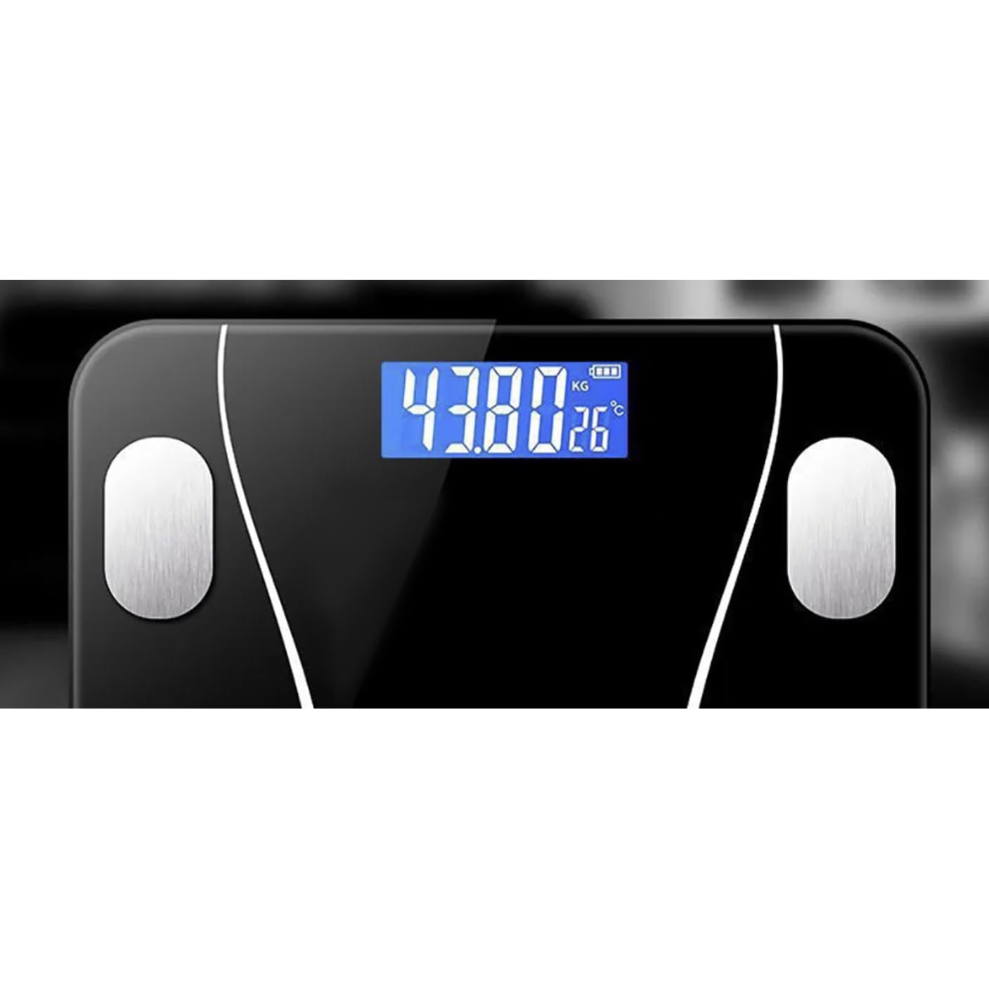 Bilancia pesapersone App 180 kg Bluetooth Elettronica BT Intelligent con display LED 22525