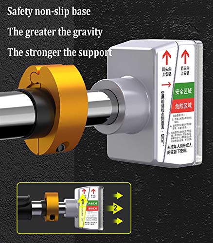 Barre Horizontale Télescopique, Barre De Fitness Pull-up Stable Et Stable, Installation sans Vis, 74-95cm, Charge 250 Kg – Image 4