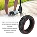 RiToEasysports 10 inch Scooter Tire, Solid Rubber Tubeless Scooter Wheels Replacement Tire 10x3 for Electric Scooter Types