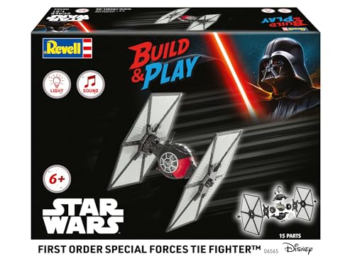 Revell 06565 Build & Play: Star Wars First Order Special Forces TIE Fighter, With Authentic Lights & Sounds - Image 2