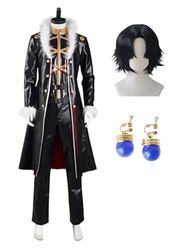 [§ＹＵ　ＭＩｃｏｓ] クロロ=ルシルフル コスプレ 衣装 仮装 cosplay コスチューム 文化祭 ハロウイン ウィッグ、耳飾り付き 男性LLL [並行輸入品]のサムネイル