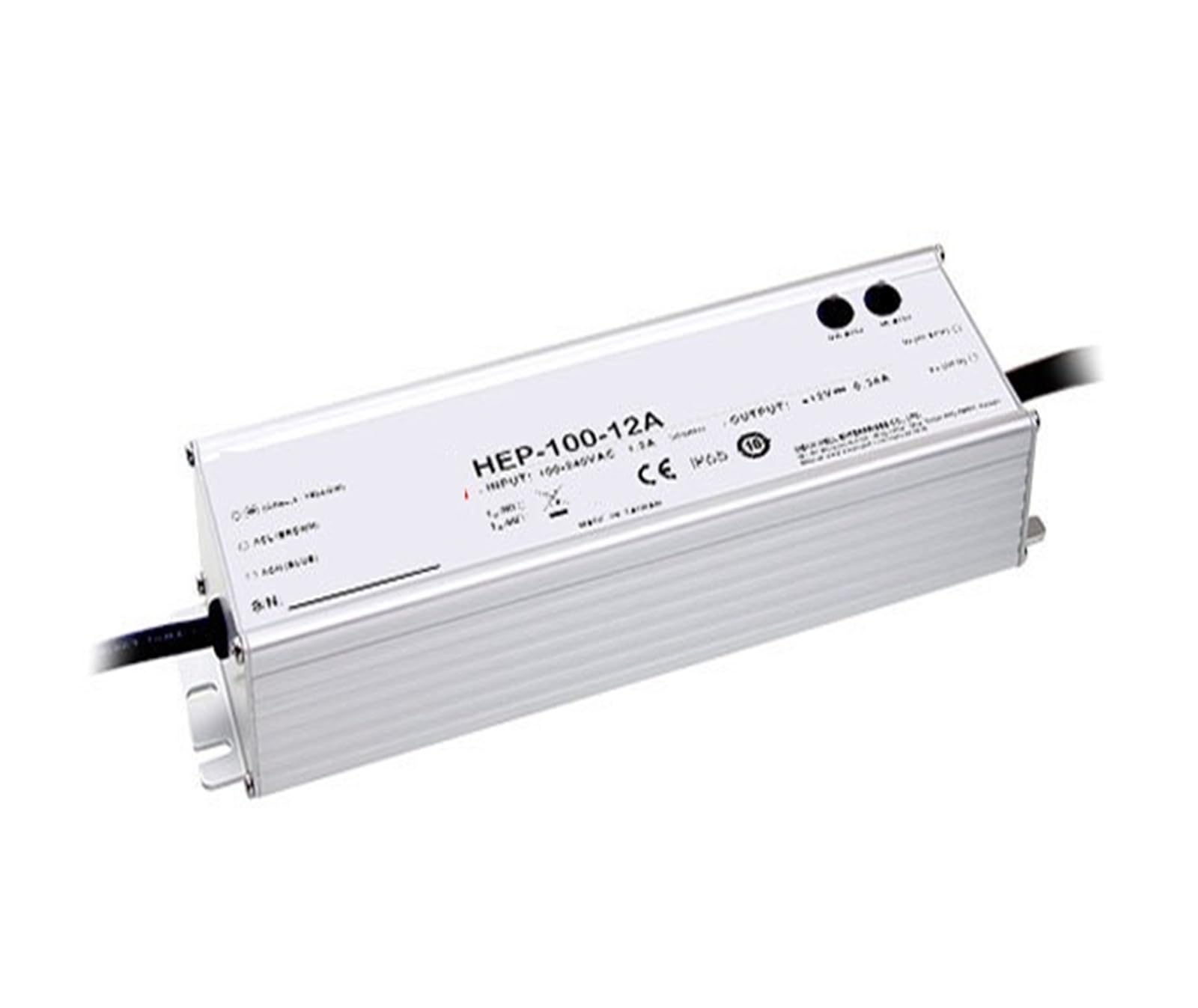 Alimentation à découpage HEP-100-12A anti-surtension et transformateur régulé stable 12V