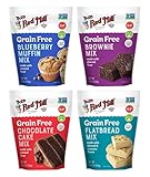 Bob's Red Mill Grain Free Baking Mix Variety, 1 Blueberry Muffin, 1 Chocolate Cake, 1 Brownie Mix, 1 Flat Bread Mix, 1 CT