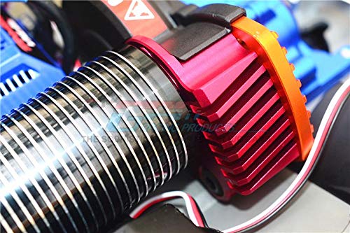 Traxxas E-Revo 2.0 VXL Brushless (86086-4) Upgrade Parts Aluminium Motor Mount With Heat Sink Fins - 1Pc Set Grey Silver