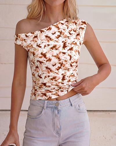 50% Off NOLLSOM Off Shoulder Floral Tops for Women - Image 3