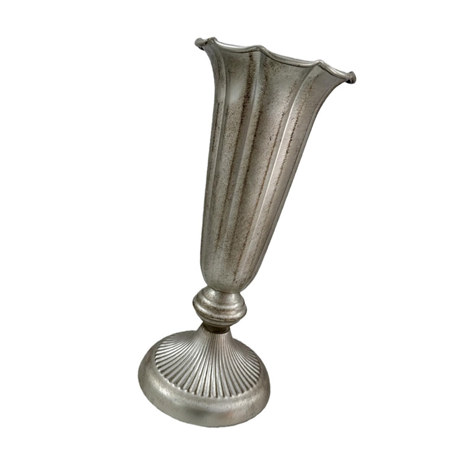 Metal Trumpet Vases for Wedding Table Centerpieces Decorative Flower Flower Arrangements Vase Home Decorations Wedding Centerpieces