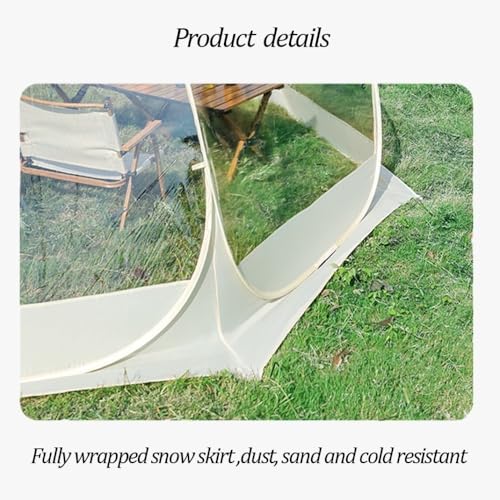 Carpa Pop Up Bubble, Iglú Transparente, Protección Climática miniatura 2