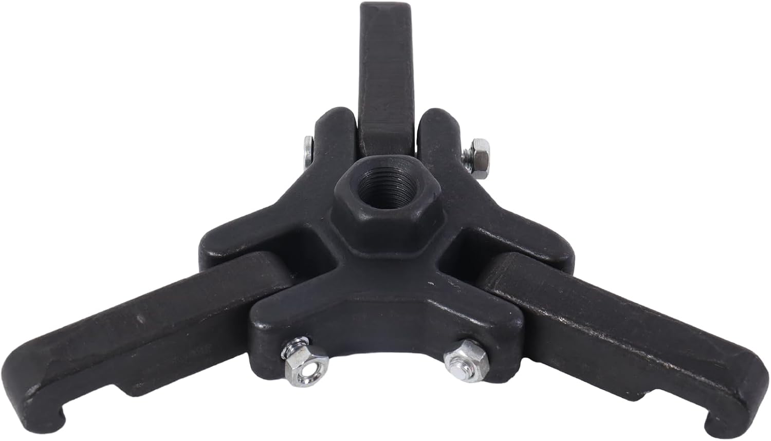 6PCS Harmonic Balancer Puller Set Jaw Puller for Harmonic Damper and Balancers Compatible for Chevy Chevrolet Chrysler GM Mitsubishi Vehicles Include 4 Forcing rods