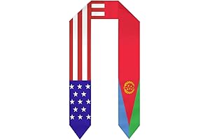 Eritrean Flag Graduation Scarf: A Celebratory Symbol of Success