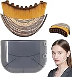 Grillix Spazzola per Massaggio Linfatico Viso, Lymphatic Face Brush con Coperchio, Spazzola Viso a Secco Setole Naturali, con Delicata Esfoliazione e Luminosità