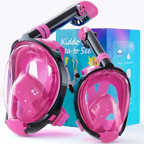 Greatever G2 Full Face Snorkel Mask 2 Pack Adults Kids