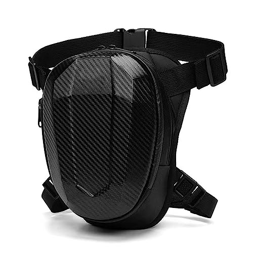Hanzete - Bolsa multifuncional para motocicleta, impermeable, para montar en motocicleta, riñonera, bolsa de aceite para motocicleta, bolsa de gran capacidad, bolsa de bicicleta, bolsa de equitación