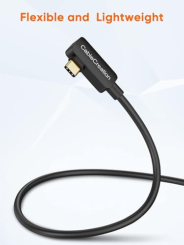 Miniatura 6 de CableCreation Versión actualizada USB C cable de enlace de fibra óptica de 16 pies, USB C 3.2 Gen2 Cable USB C a C de 10 Gbps de datos de alta
