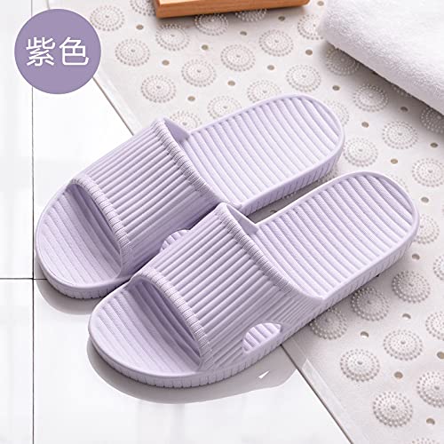 APIKA Bathroom Shower Anti-slip Slipper for women (Purple 38/39)