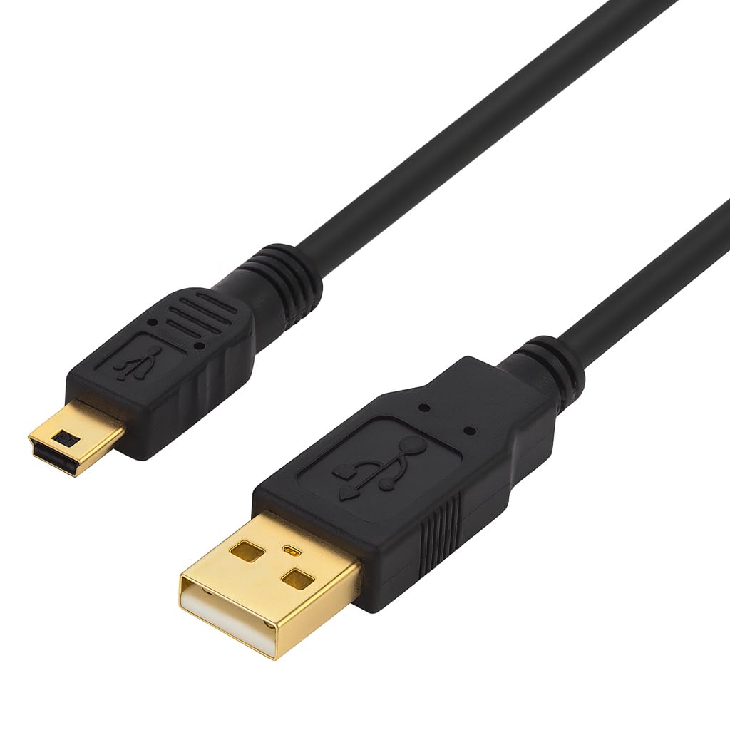 Cavo USB 2.0 A - Mini-USB B, EFB, 3 Metri, Nero