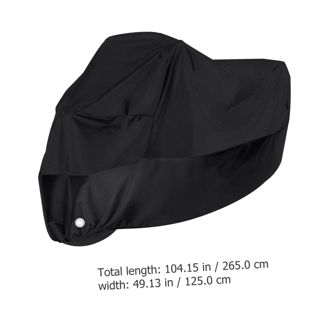 Cabilock Motorcycle Jacket Rain Cover Electric Scooter Bike Portable Black XXXL