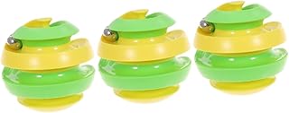 SAFIGLE 3 Pçs Bola Brinquedos Infantis Juguetes Adultos Brinquedos De Quebra-Cabeça Jogo De Órbita Brinquedo De Cubo Criativo Jogo De Quebra-Cabeça De Metal Órbita Bola Brinquedo De