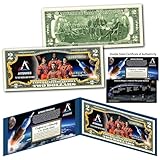 Artemis II Moon Mission Crew NASA Space Program Uncirculated Two Dollar Bill Special Edition + Collectible Display Holder and Certificate - Artemis II Deep Space